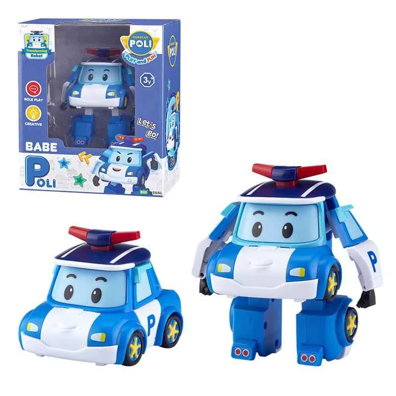 【POLI】POLI Rescue Hero BABE 4-inch Transforming Car