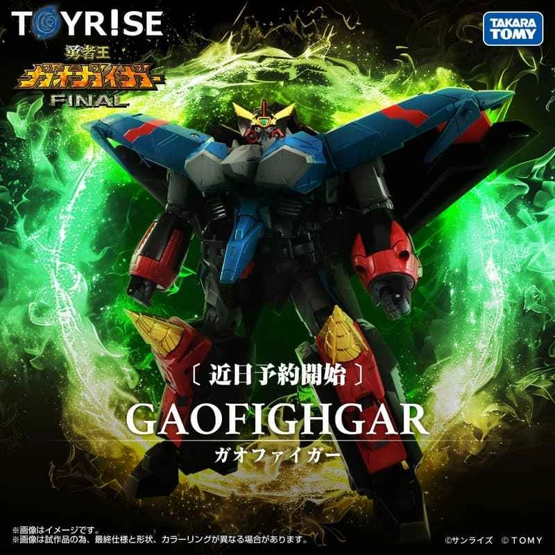 (Pre-order) February 26th, TAKARATOMY TOYRISE Brave King FINAL GaoFighGar - Articulated Complete Figure