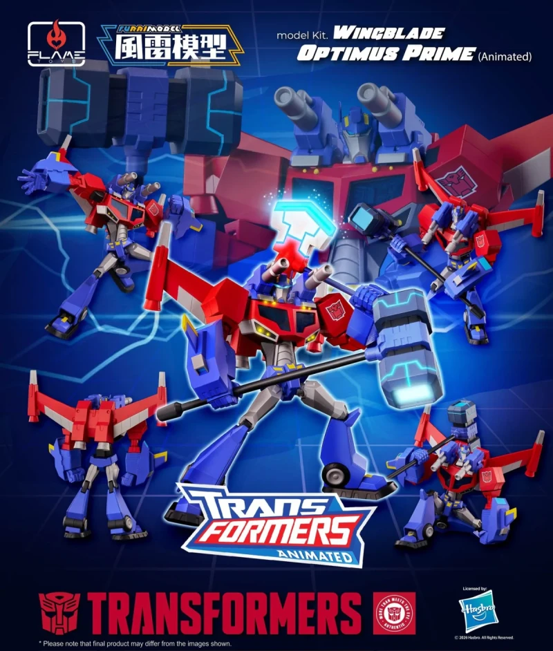 (Pre-order) April 26th Sentinel Assembly Model: Wind and Thunder Transformers Wing Optimus Prime (Animated)