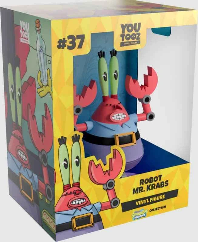 (Pre-order) May 2026 Youtooz SpongeBob SquarePants Mechanical Mr. Krabs 5.1-inch Non-Action Vinyl Figure