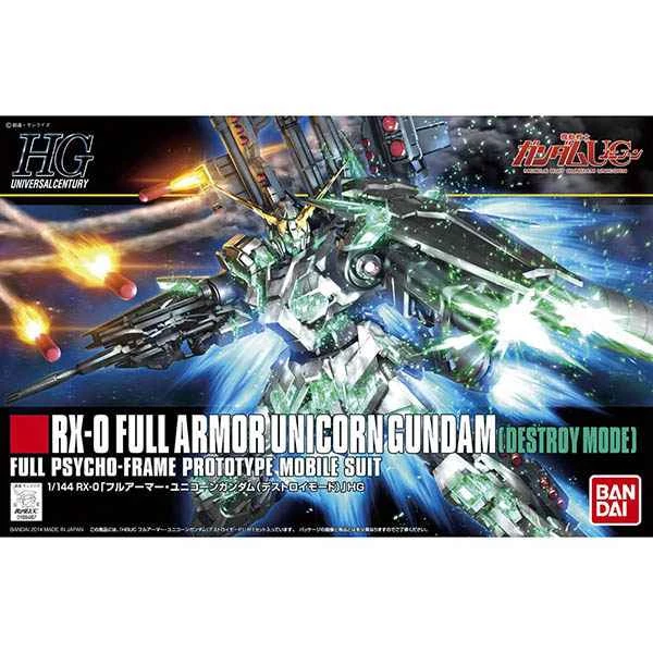 [BANDAI] Distributor-made assembled model HGUC 1/144 Gundam UC Full Armor Unicorn Gundam (Destruction Mode)