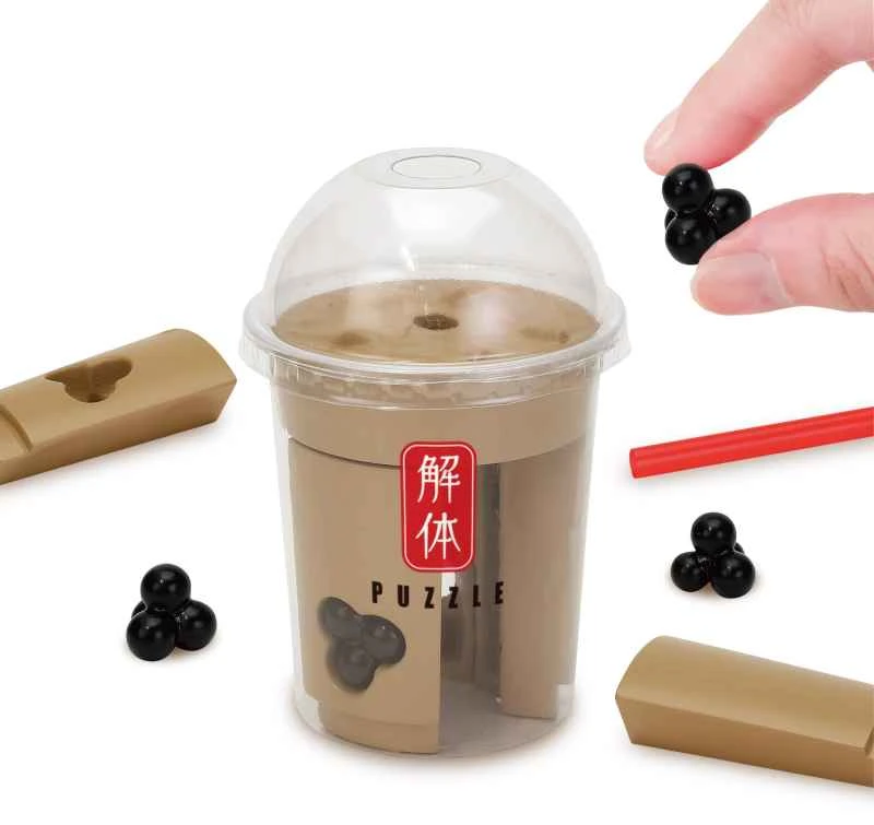 (Pre-order) February 2026 MEGAHOUSE Distributor Edition Lite Series Fun Puzzle Pearl Milk Tea