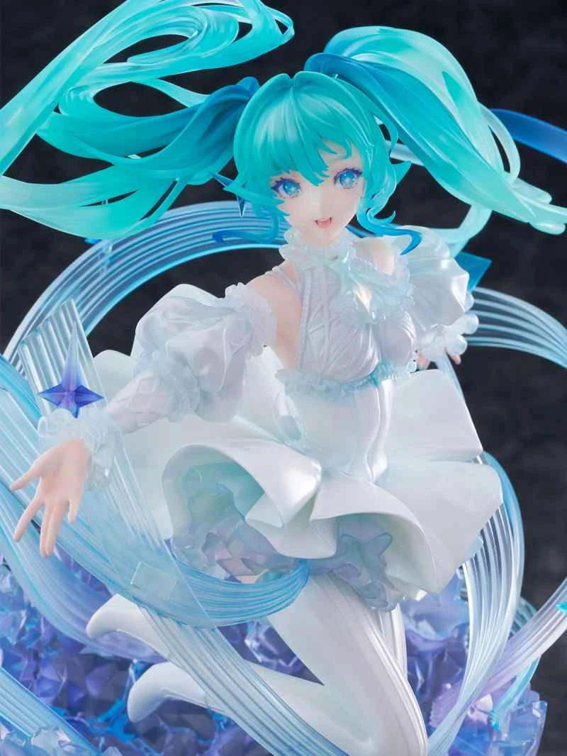 (Pre-order) September 2026 CyberZ Agent Version Hatsune Miku Crystal Dress Ver. 1/7 PVC Complete Figure