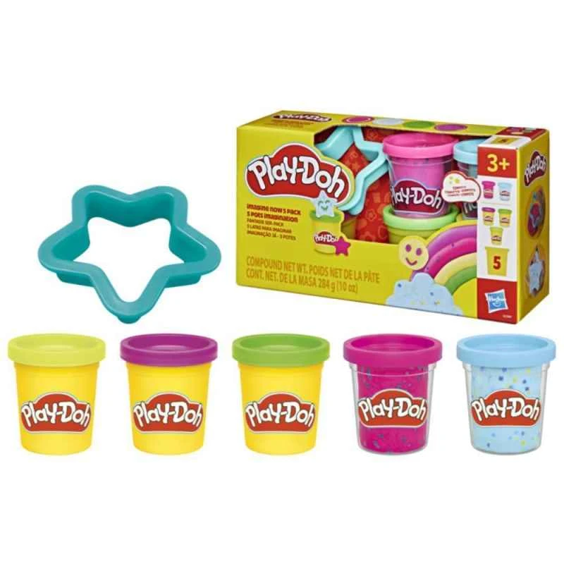 Hasbro Play-Doh 5-Can Clay Set