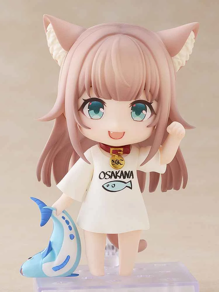 (Pre-order) June 26th, GOLDENHEAD PLUS Distributor Version My Cat is a Cute Girl Soybean Powder Articulated Nendoroid
