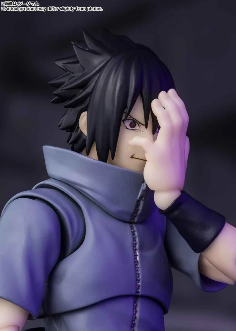 (Pre-order) June 2026 BANDAI Distributed SHF Naruto Uchiha Sasuke - The Lone Ninja Who Burns Away the Darkness -