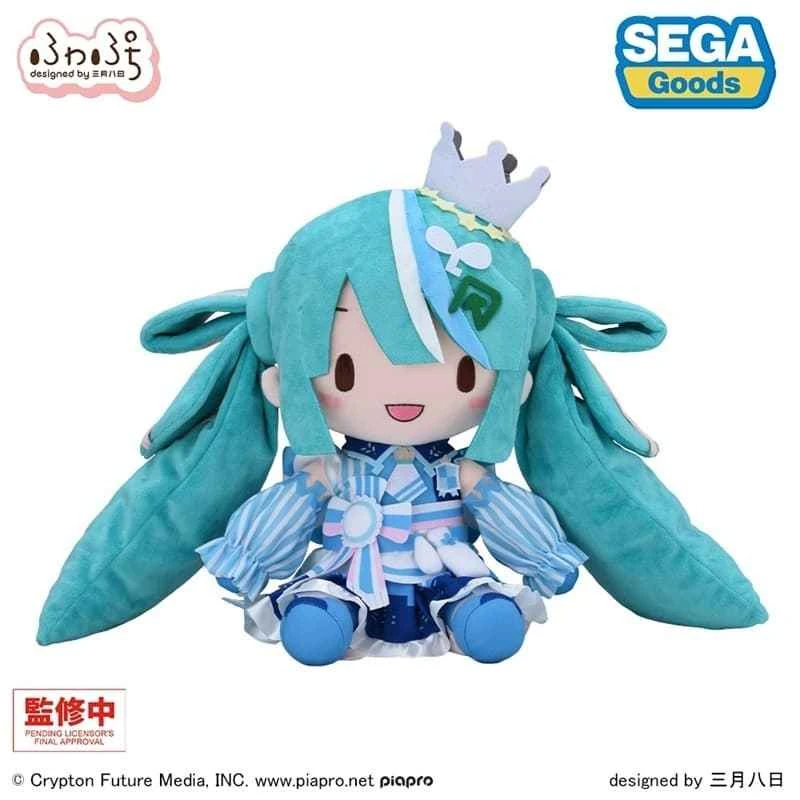 (Pre-order) September 2026 SEGA Hatsune Miku Lawson 50th Anniversary Special LIVE Fuwa Petit Plush Toy