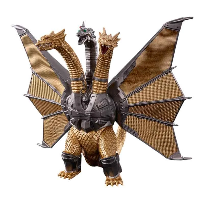 (BANDAI) Distributor Version Godzilla MOVIE MONSTER Series Soft Rubber Mechanical King Ghidorah ver. 2.0