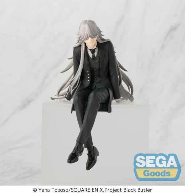 (Pre-order) March 2026 SEGA Prize Figure Black Butler: Boarding School Arc Undertaker Sitting Figure