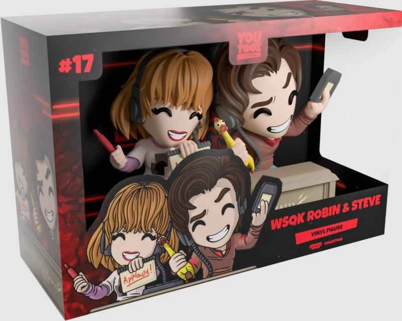(Pre-order) January 2026 Youtooz Stranger Things WSQK Robin & Steve 5.2-inch Non-Articulated Vinyl Figure