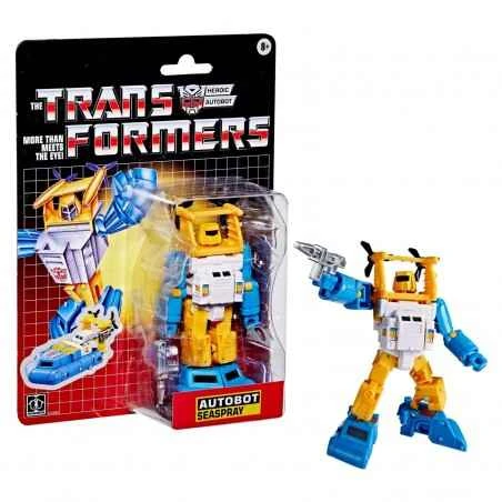 (In Stock) Hasbro Transformers Seaspray Retro Series