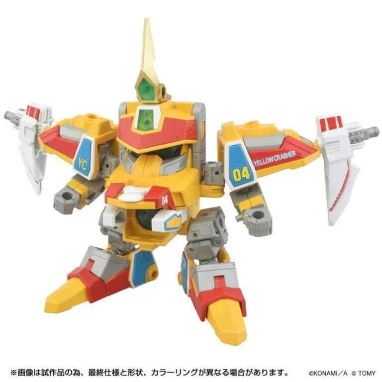 (In Stock) TAKARATOMY Japanese Version Bomb Man Bomb Legend Blast Side Story DMB-03 Yellow Super Battle Ship Articulated Figure