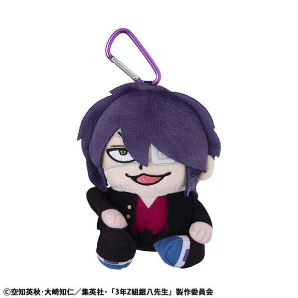 (Pre-order) June 2026 MEGAHOUSE Distributor Edition Class 3-Z Ginpachi-sensei x Takebe Okawa Youth Plush Toy Charm Takasugi Shinsuke