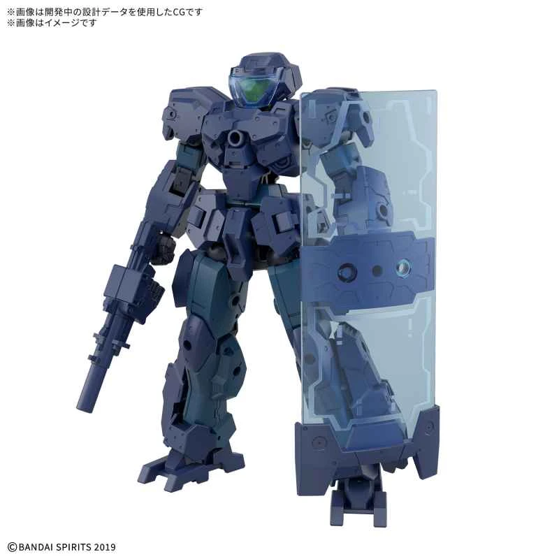 (In Stock) BANDAI Distributor Version Assembled Model 30MM Series Fantasy Light Battle 1/144 eEXM-23 Tickproto 01