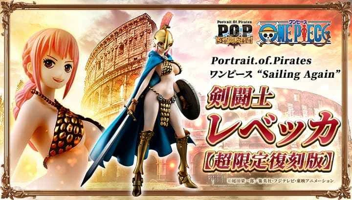 (Pre-order) MEGAHOUSE Distributor Version POP One Piece Sailing Again Gladiator Rebecca Super Limited Reissue Edition, January 26th