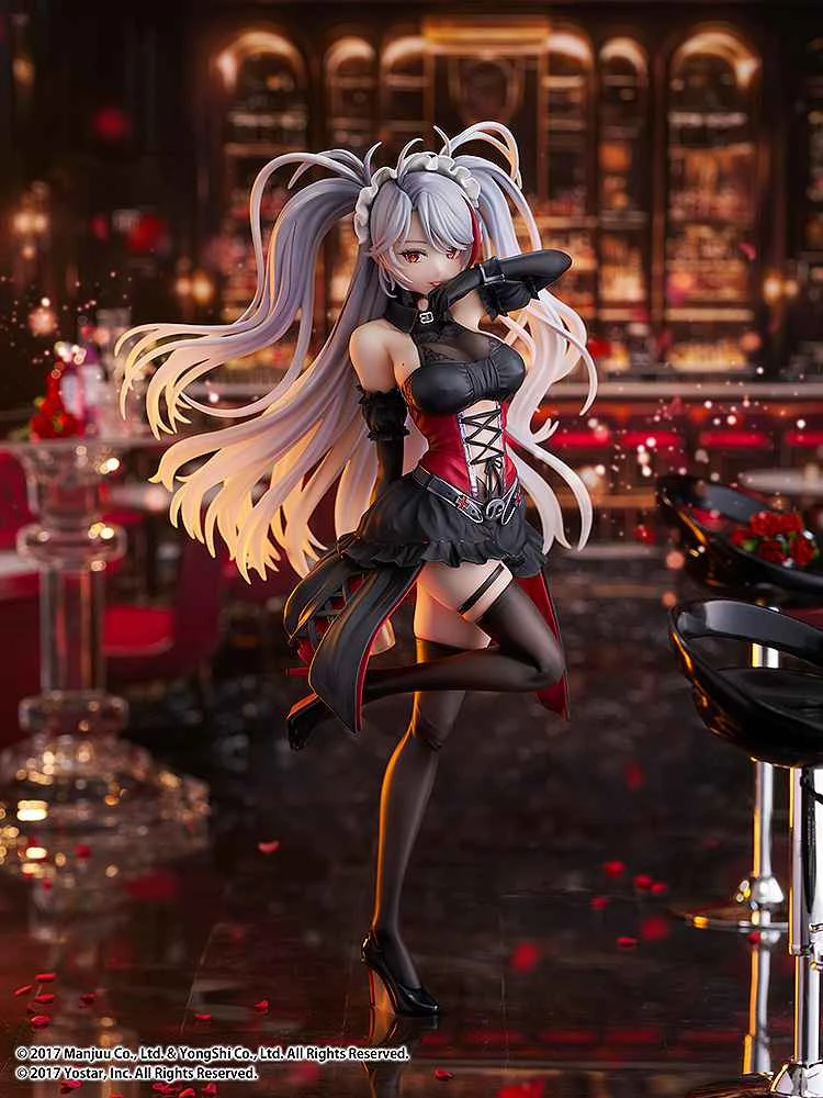 (PONY CANYON) Azur Lane Prinz Eugen's Night-Intoxicated 1/7 Scale PVC Finished Figure (Alipay Version)