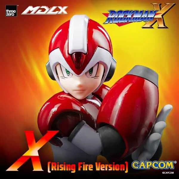 (Pre-order) March 2026 Threezero Distributor Edition MDLX X Mega Man X Rising Flame Edition