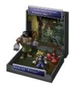 (Pre-order) Undetermined year/month NECA Console Heroes Final Fantasy VII Sony Playstation (Station) Game Play Scene Set
