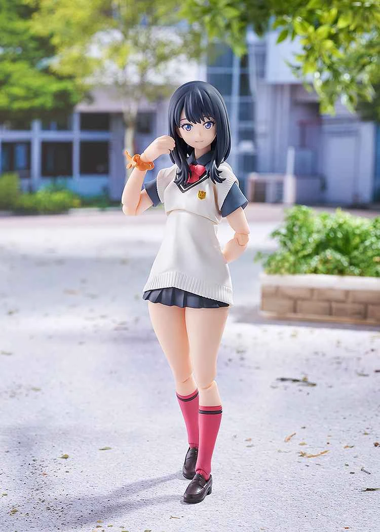 (Pre-order) June 26th Max Factory Distributor Version GRIDMAN UNIVERSE Rikka Takarada GRIDMAN UNIVERSE ver. figma (posable)