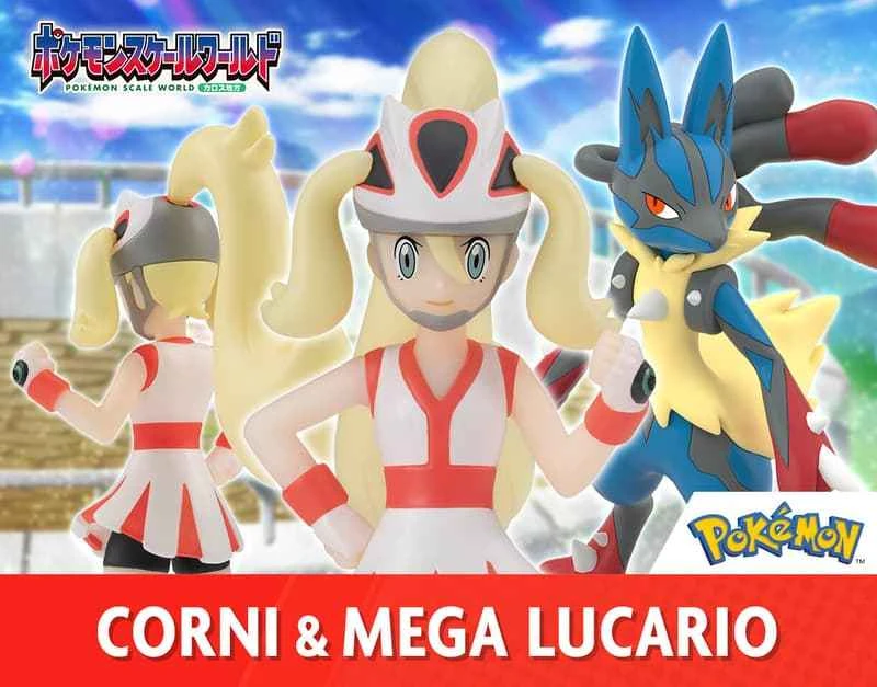 (Pre-order) March 2026 BANDAI Japan PB Tamashii Shop Limited Edition Pokémon SCALE WORLD Kalos Region Korrina & Mega Lucario Box Toy