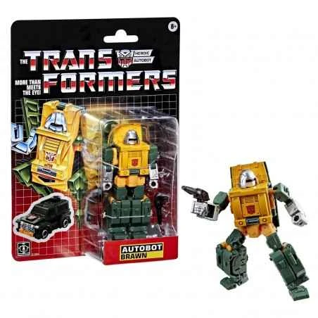 (In Stock) Hasbro Transformers Brawn Retro Series