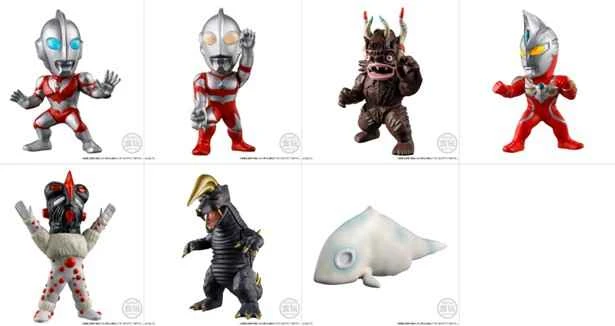 (Pre-order) December 2025 BANDAI Distributed Version Converse Motion Ultraman 13 10-Piece Box Set