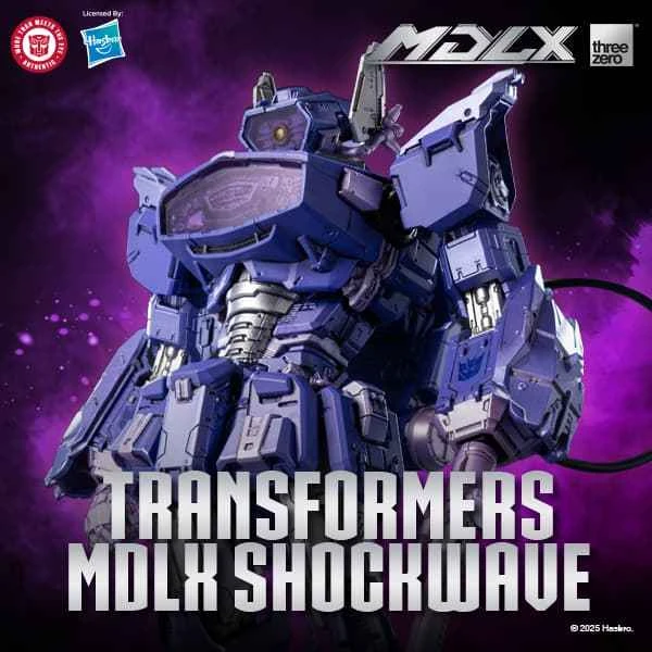 (Pre-order) September 2026 Threezero MDLX Transformers Shockwave Articulated Figure