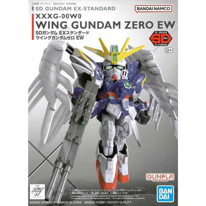 (BANDAI) Distributor-made assembly model SD Gundam EX-STANDARD series Wing Gundam Zero EW 004