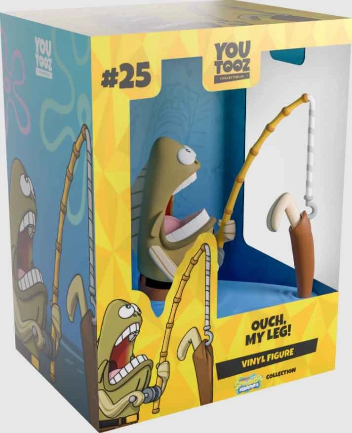 (Pre-order) August 2026 Youtooz SpongeBob SquarePants Oh My Legs! 4.6-inch Non-Articulated Vinyl Figure