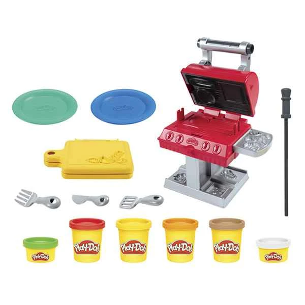Hasbro Play-Doh Kitchen Series BBQ American-Style Game Set