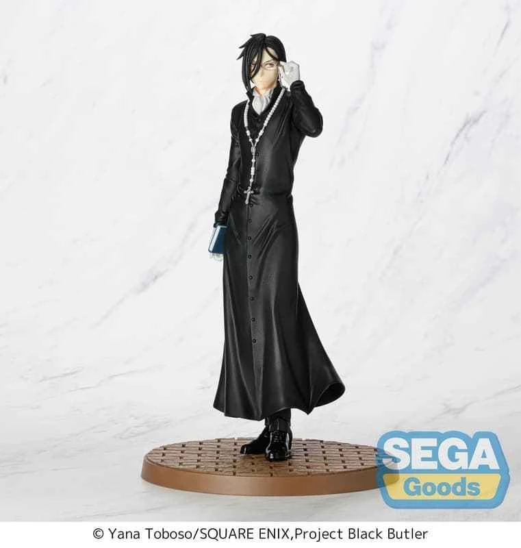 (Pre-order) SEGA Luminasta Prize Figure, January 26th - Black Butler: Boarding School Edition - Sebastian Michaelis