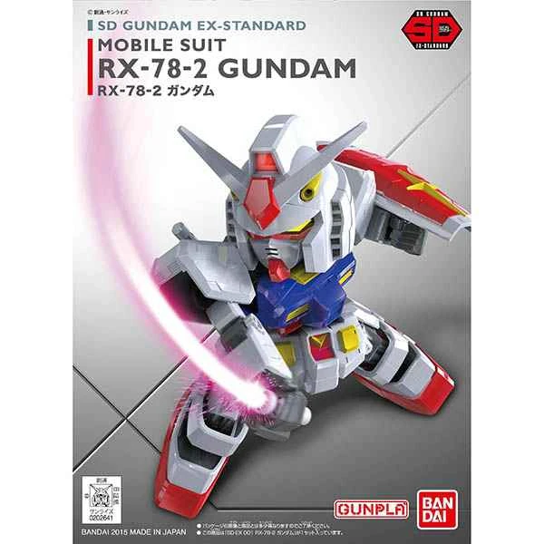[BANDAI] Distributor Version Assembled Model SD Gundam EX-STANDARD Series RX-78-2 Gundam 001