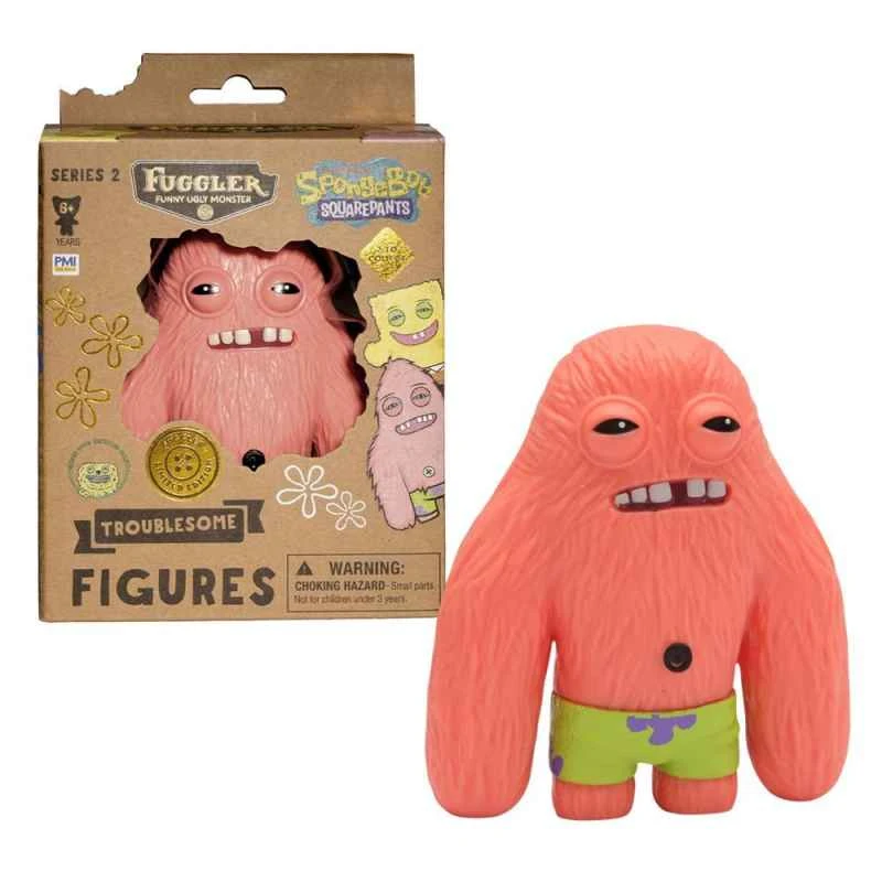 (Fuggler) SpongeBob SquarePants 4.5-inch Patrick Star Plush Toy
