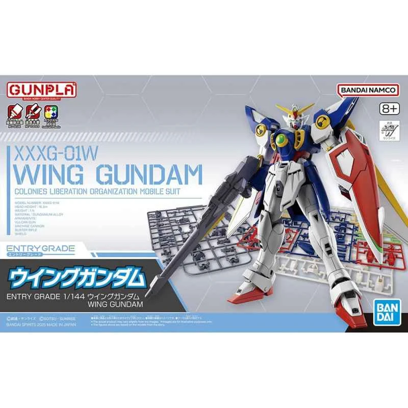 (BANDAI) Distributor Version Assembly Model ENTRY GRADE 1/144 Gundam Wing Gundam