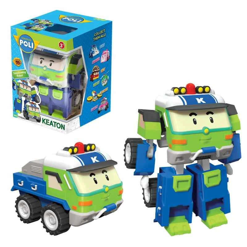 【POLI】Polly Rescue Little Heroes New 4-inch Transforming Keaton