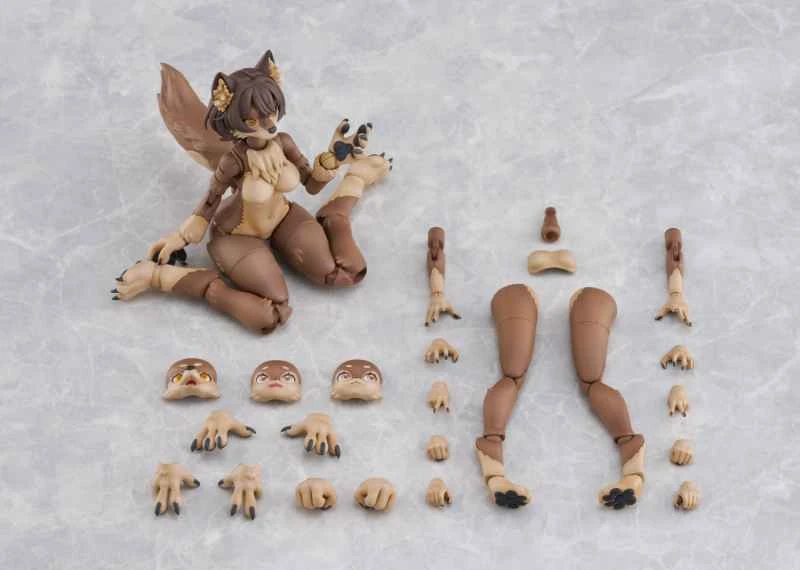 (Pre-order) February 2026 Qingdao Beast Pla KP-02R Japanese Wolf Assembly Model