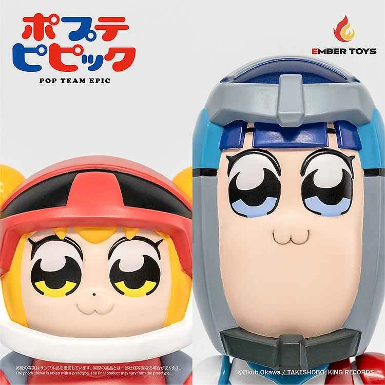 (Pre-order) September 25th, EMBER TOYS Distributor Version POP TEAM EPIC POP & PIPI Spacesuit Ver. Soft Vinyl
