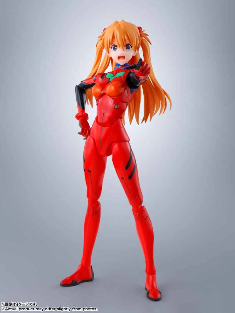 (Pre-order) December 2025 BANDAI Distributed SHF Neon Genesis Evangelion Shikiho Asuka Langley Action Figure