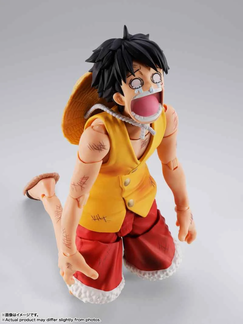 (Pre-order) April 2026 BANDAI Distributed SHF One Piece Monkey D. Luffy Marineford Marineford Action Figure