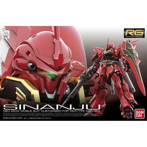 (BANDAI) Distributor Version Assembly Model RG 1/144 GUNDAM MSN-06S Sinanju 22