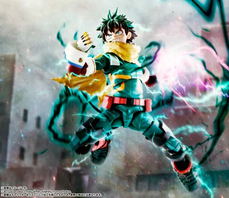(In Stock) BANDAI Distributor Version SHF My Hero Academia Izuku Midoriya Re-release Articulated Figure