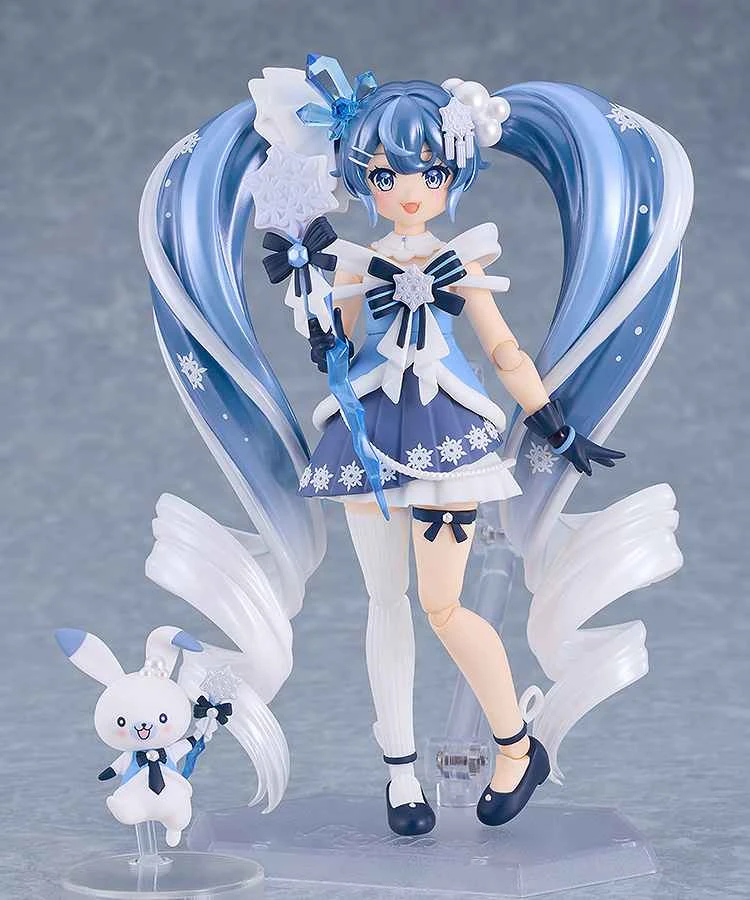 (Pre-order) July 2026 Good Smile Agency Version Hatsune Miku Snow Miku Crystal Snow Ver. figma (posable)