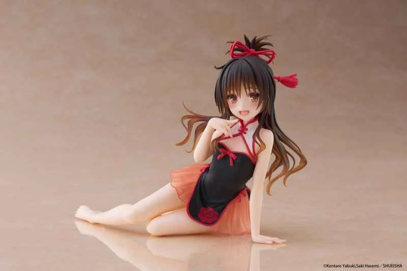 (Pre-order) October 25th, TAITO Prize Figure Desktop Cute To Love-Ru Darkness Yuuki Mikan (Cheongsam Ver.)