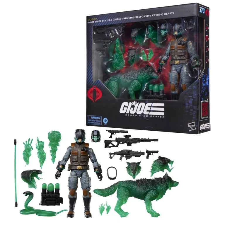 (Pre-order) November 2025 Hasbro Ghost Viper & Dire Beasts Elite Series 6-inch Figures